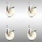 Service Caster 5 Inch 316SS Nylon Wheel Swivel 10mm Threaded Stem Caster Set Lock Brake SCC SCC-SS316TSTTL20S514-NYS-M1015-4 - alternate 1
